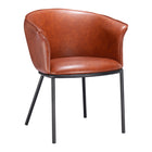Zuo - Garston Chaise de salle à manger - Brun-Assemblage requis