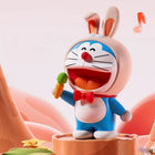 Rock - Haut-parleur Bluetooth Doraemon Singing Rabbit, bleu/blanc-Batterie rechargeable intégrée de 1500mAh offrant jusqu’à 10 heures d’autonomie