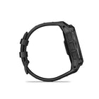 Garmin - Instinct 3 - 50 mm, solaire, édition tactique, noir avec bracelet noir-ÉTANCHÉITÉ À L'EAU DE 10 ATM - Cette série de montres intelligentes offre une étanchéité à l'eau de 100 mètres et est conçue selon les normes MIL-STD-810 en matière de résistance thermique et aux chocs.