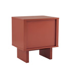 Manhattan Comfort - Table de nuit moderne Ella 19,7" - Terracotta-Assemblage à domicile requis Tout le matériel inclus