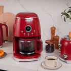 Salton - cafetière numérique de 12 tasses NuRetro - cerise cosmique-7