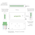 Emporia - Vue 3 Moniteur d'énergie domestique triphasé intelligent-8