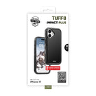 TUFF8 - Étui Impact+ Triple Couche iPhone 17-Protection contre les chutes de niveau militaire : conçue pour résister à des chutes jusqu’à 14 pieds