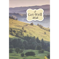 Mill Brook Studio - Cartes de souhaits Prompt rétablissement avec enveloppes – 5-3/8 po x 7-3/4 po – Plaines – paquet de 18-Cartes de souhaits qualité boutique