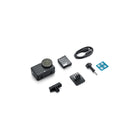 DJI - Caméra d’action 4K60 Osmo Action 6 Ensemble Standard avec accessoires – Noir-Connexion microphone directe via OsmoAudio