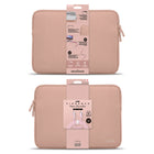 LOGiiX - Vibrance Neo Ensemble de housse avec câble USB-C vers USB-C - Rose-La doublure intérieure douce en microfibre et le rabat en maille de la housse maintiennent le MacBook Neo en toute sécurité