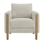 Modway - Hawken Tissu Boucle Fauteuil d’accent - Hêtre parchemin-7