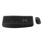 Logitech - Signature Comfort Plus MK880 ensemble clavier et souris sans fil - Noir-Confort de saisie tout au long de la journée : avec un repose-poignets incurvé en mousse doublé épaisseur pour un soutien doux et ajustable, ce clavier Bluetooth favorise une position de frappe naturelle pour travailler plus longtemps