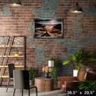 Ambition Sunrise impression - Impression encadree - 38" x 29"-Reproduction de qualité muséale aux couleurs éclatantes