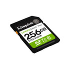 Kingston Carte SD  256 Go Canvas Select Plus G3-Vitesse de lecture de 100 Mo/s, vitesse d'écriture de 85 Mo/s