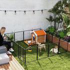 PawHut - Parc pour chien 16 panneaux avec sangles pour petits chiens - 24 po H-Convient pour une utilisation intérieure et extérieure