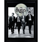 Beatles In London with Silver LP - Impression encadree - 27" x 35"-Qualité supérieure - music memorabilia