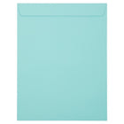 JAM Paper - Enveloppes format catalogue 10 po l x 13 po H à ouverture sur le petit côté, bleu turquoise, paquet de 100 (31287539g)-Ouverture : extrémité ouverte