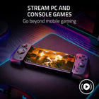 Razer - Kishi V2 USB C Manette Gaming Mobile pour iOS et Android-Connexion directe usb-c: Élimine la latence d’entrée pour un contrôle fluide et réactif pendant le jeu