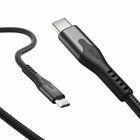 Statik - MagStack Pro Câble Magnétique de Charge/Sync USB-C vers USB-C  6.6 pi, Noir-Bye bye les casse tête: Se range de facon autonome! S'enroule automatiquement en une spirale nette. Fini les câbles emmêlés