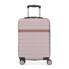 Bugatti - Lisbon Bagage à main rigide - Rose-Fabriqué à partir d'un mélange durable d'ABS et de composite en polycarbonate