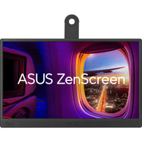 ASUS - Écran portable ZenScreen 15,6 pouces - Noir-Le panneau IPS FHD 1920 x 1080 offre des visuels époustouflants et des angles de vision de 178 degrés, vous garantissant des couleurs et un contraste superbes même lorsque vous regardez l'écran depuis des positions décentrées