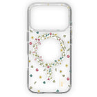 Ideal of Sweden - Étui Clear MagSafe Mid Petite Floral pour iPhone 17 Pro Max-Design protecteur avec bords surélevés pour protéger la caméra et l’écran