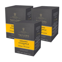 Taylors of Harrogate – Camomille biologique (30 g) / 20 sachets de thé – paquet de 3-Comprend 3 boîtes de 20 sachets (60 au total)
