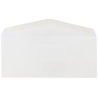 Jam Paper - Enveloppes à fenêtre n° 10 Business, 4 1/8 po H x 9 1/2 po l, Blanc, Paquet de 100- Dotées d'un panneau de fenêtre et fabriquées à partir de papier de 24 lb, ces enveloppes blanches et nettes présentent un rabat droit avec fermeture à gomme