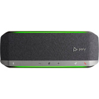 HP - Haut-parleur sans fil Poly Sync 40 USB-A/USB-C - Noir-Réseau de trois microphones