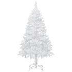 HOMCOM - Arbre de Noël Artificiel 4 Pieds avec 202 Branches Réalistes - Blanc-4 pieds de haut, luxuriant avec des pointes de pin qui donnent un aspect sain et naturel 