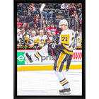 Evgeni Malkin Pittsburgh Penguins Goal Celebration sur toile - Toile encadree - 22" x 31"-Impression sur toile de qualité supérieure avec bordures enveloppées