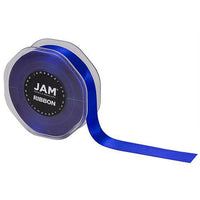 JAM Paper - Ruban de satin double face - 7/8" de large x 25 m - Bleu roi-Couleur: Bleu Royal