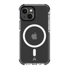AXS - PROShield Plus etui transparent compatible avec MagSafe teste contre les chutes pour Apple iPhone 13 mini, Noir-Fabrique avec un revêtement anti-UV et anti-jaunissement