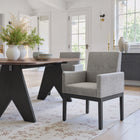 Zuo - Senzil Chaise de salle à manger - Gris-Supporte jusqu'à 250 lb