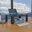 ShoppingAll - Monitor Stand Riser with 4 Adjustable Height-Black-6