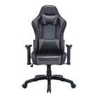 TygerClaw - Chaise de Gaming Dossier Haut pour un Confort Maximum - Noir-Inclinez-vous doucement en arrière et verrouillez le fauteuil dans votre position confortable préférée