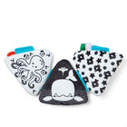 Melissa & Doug - Triangle océanique pour le temps sur le ventre-Un booster de compétences magnifiquement conçu - les caractéristiques adaptées au développement comprennent un crabe avec un miroir à cache-cache et une pince grinçante, des languettes et des rubans multi-textures sur une méduse et un poisson attaché qui se range dans une poche