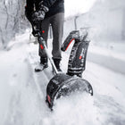 Garant - Pelle à neige électrique sans fil-Poignée ergonomique avec réglages d’angle multiples et boucle de maintien pour un contrôle optimal et un confort accru lors d’une utilisation prolongée
