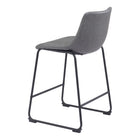 Zuo - Smart Tabouret de comptoir - Charcoal - Ensemble de 2-7