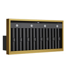 KUCHT KRH48TG 48 po Hotte murale - 900 CFM - Gemstone-Cette hotte élégante est fournie avec des filtres à chicane en acier inoxydable compatibles lave‑vaisselle