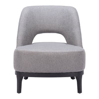 Zuo - Mistley Fauteuil d’appoint - Gris-Tissu confortable et durable