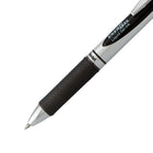 Pentel - EnerGel Rétractable Stylo à Encre Gel (0,7mm), Noir Ensemble Stylo et Encre Recharge-Prise caoutchoutée permet un grand confort d’écriture et un meilleur contrôle.