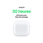 Apple - AirPods 4 avec Annulation active du bruit-Audio Spatial Personnalisé - L'Audio spatial personnalisé avec suivi dynamique des mouvements transforme votre écoute en expérience immersive, comme au cinéma. Musique, séries, jeux, films... Laissez-vous envelopper par le son