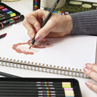 Uni - Crayons de couleur POSCA mine souple - 4,0 mm - couleurs assorties - Paquet de 24-8