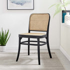 Modway - Winona Fauteuil d’appoint de salle à manger - Noir-Inclut des calottes de pied non marquées