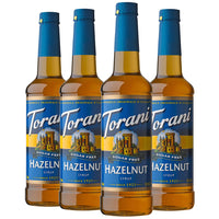 Torani - Sirop noisette classique sans sucre -750 mL - paquet de 4-Essayez ce sirop et se délecter de sa bonté crémeuse !