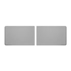 WeatherTech - Tapis d'extrémité anti-fatigue ComfortMat Connect - Texture Tissée - Gris - Paquet de 2-Chaque pièce d’extrémité a une longueur de 3 pi. Assemblez-en deux pour obtenir un ComfortMat Connect de 6 pi!