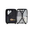 Bugatti - Ensemble de 3 valise rigide ABS - Marin-Système d'extension à fermeture éclair pour 20 % d'espace de rangement en plus.
