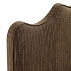 Modway - Athena Rayé Tissu tapis Tête de lit King Size, Bande de Terre-8