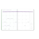 Orange Circle - Studio 2027 Agenda mensuel Just Right - 9-3/4 po x 7-1/2 po - Bella Flora - Bilingue-6