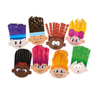 Roylco - Papier pour coupe de cheveux - 3 paquets de 96-Favorise la diversité et l'inclusion