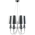 Modway - Tapestry Acier inoxydable Lustre - Argent-Pendentif vintage moderne au plafond