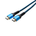 BlueDiamond - Câble HDMI 8K Ultra HD haut de gamme - 15 pieds-Bande passante complète de 48 Gbps et HDR dynamique permettant des fonctionnalités exclusives de HDMI 2.1 telles que le 8K à 60 fps et le 4K à 120 fps