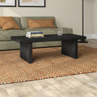 Hudson&Canal - Table basse rectangulaire Soren (48 po de largeur) - Grain noir-Caractéristiques assemblage facile